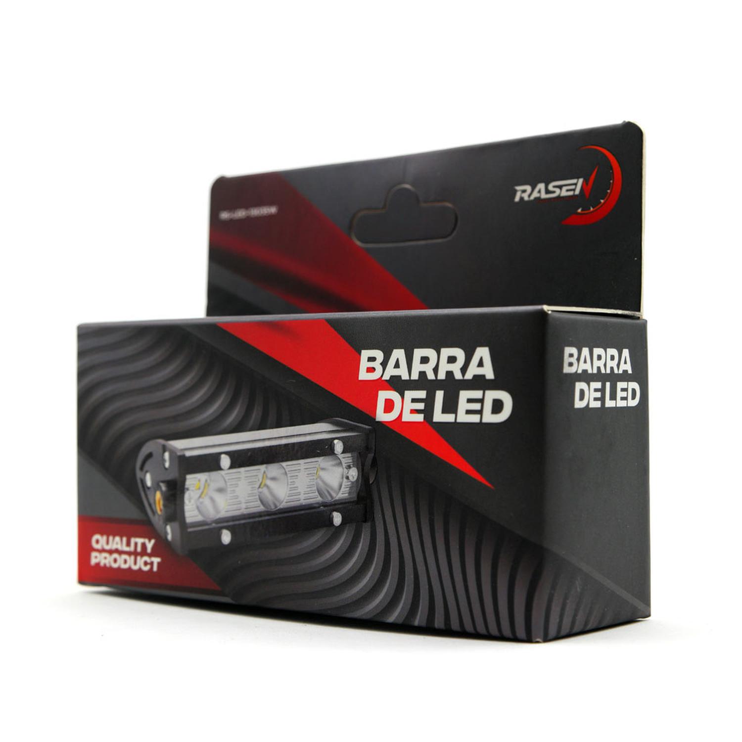 BARRA MINI LED LUZ BLANCA FIJA Y ESTROBO PARA MOTOCICLETA