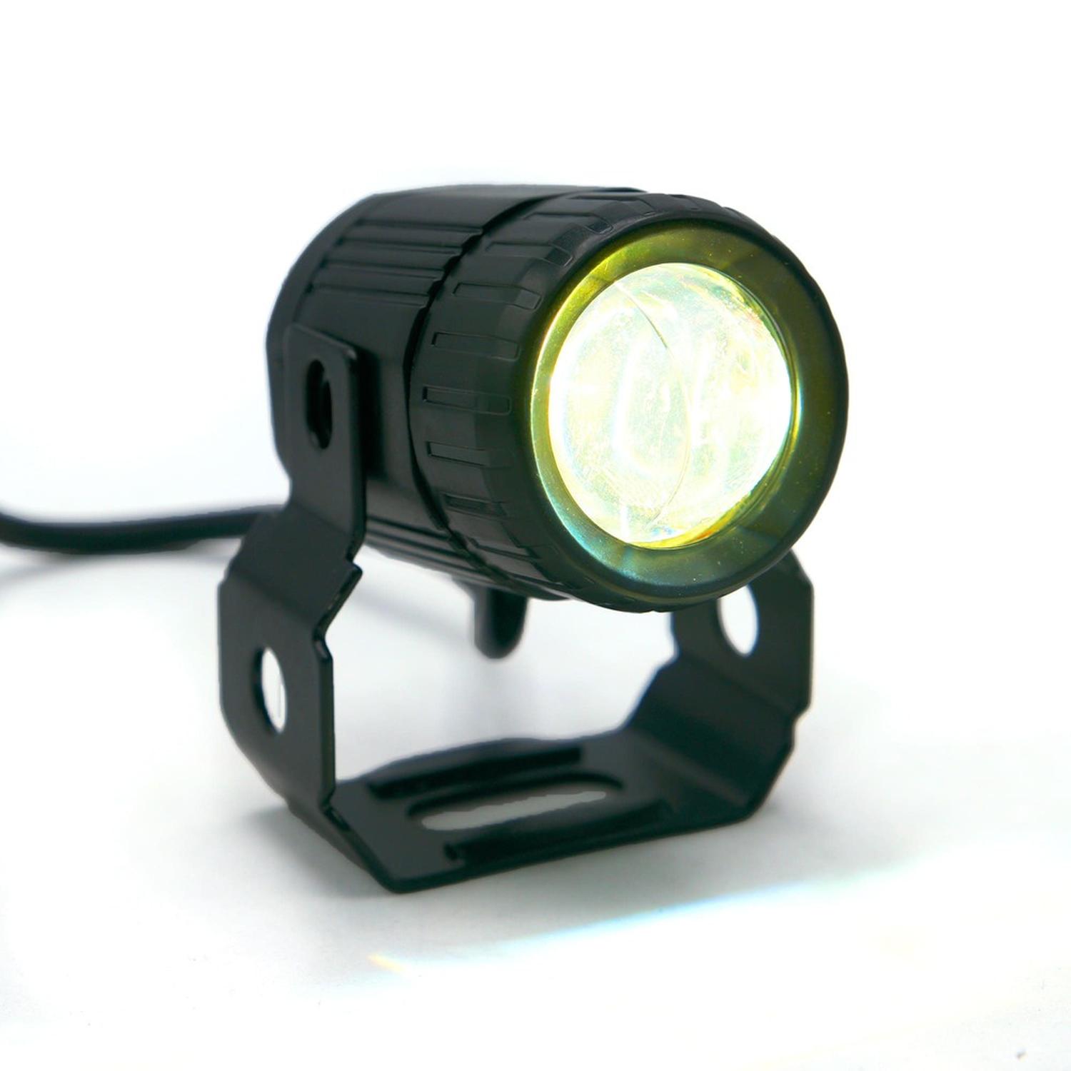 FARO LED CON LUZ ALTA, BAJA Y ESTROBO PARA MOTOCICLETA