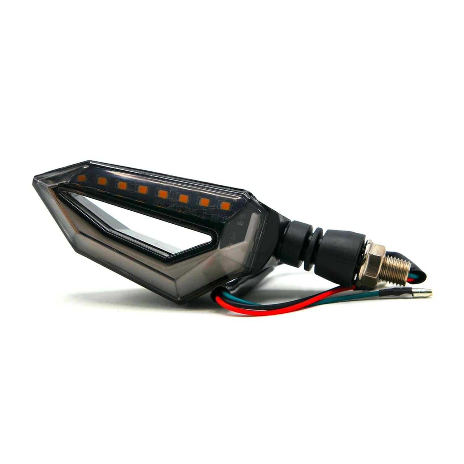 DIRECCIONAL LED SECUENCIAL TIPO ALETA UNIVERSAL PARA MOTOCICLETA