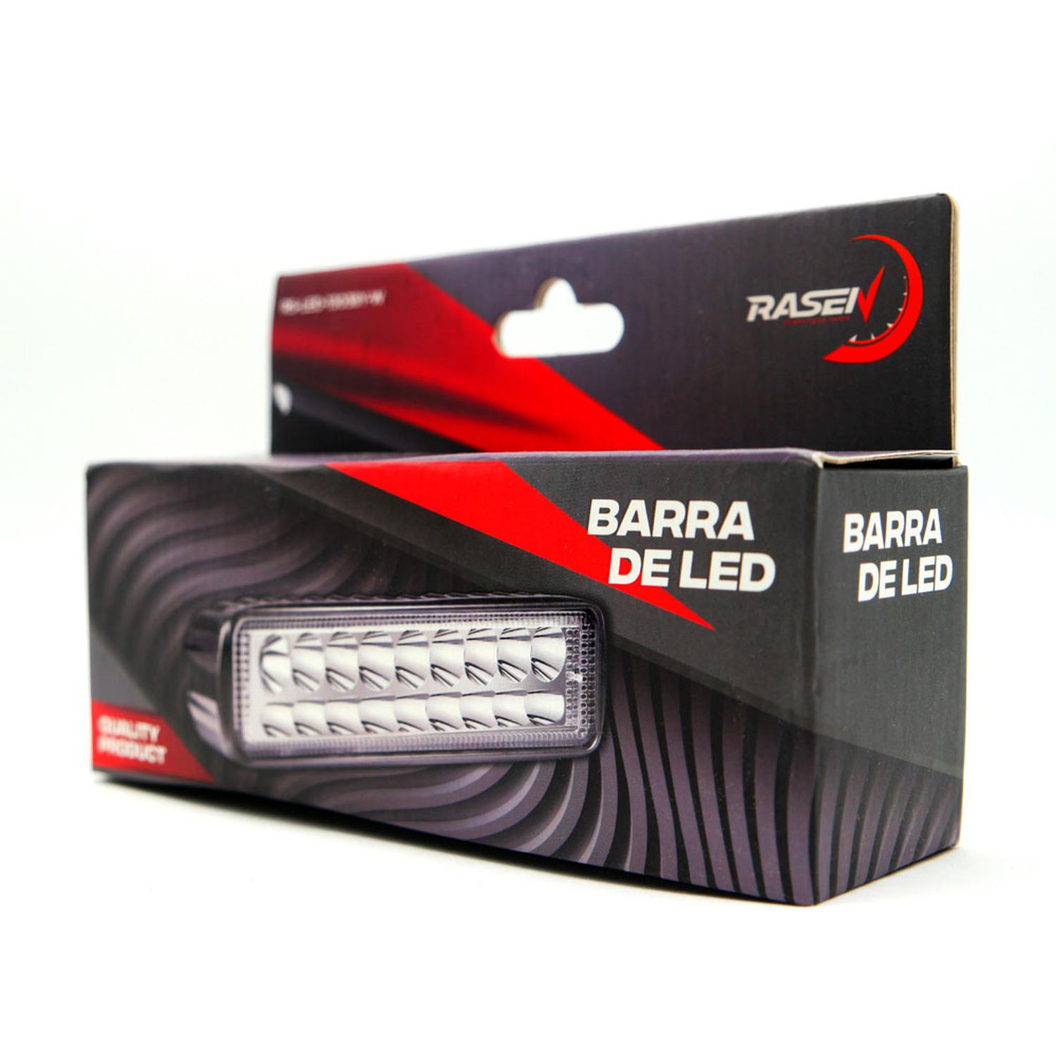 BARRA LED 2 CELDAS BI-COLOR LUZ FIJA PARA MOTOCICLETA