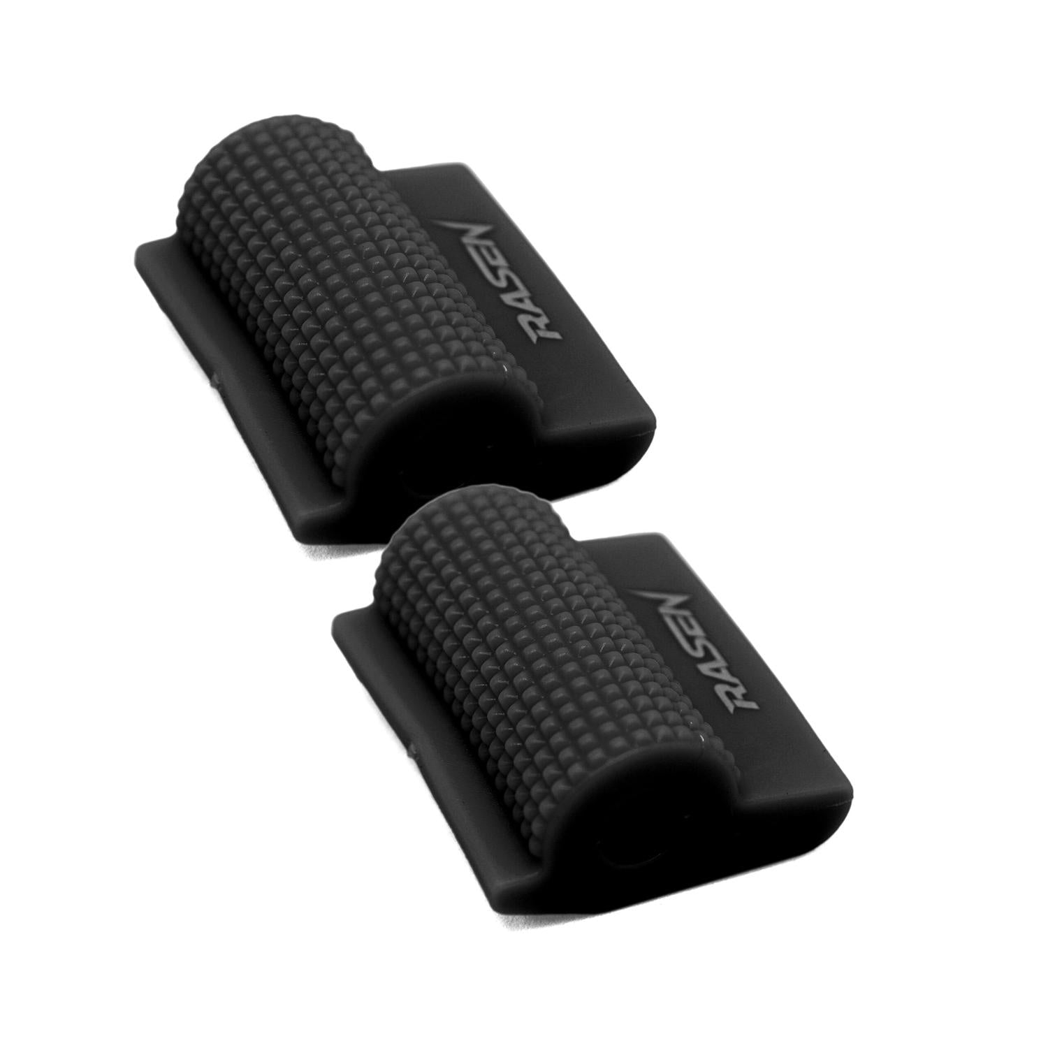 2 PROTECTORES DE CALZADO PARA PEDAL DE CAMBIOS A PRESION DE CAUCHO NEGRO UNIVERSAL