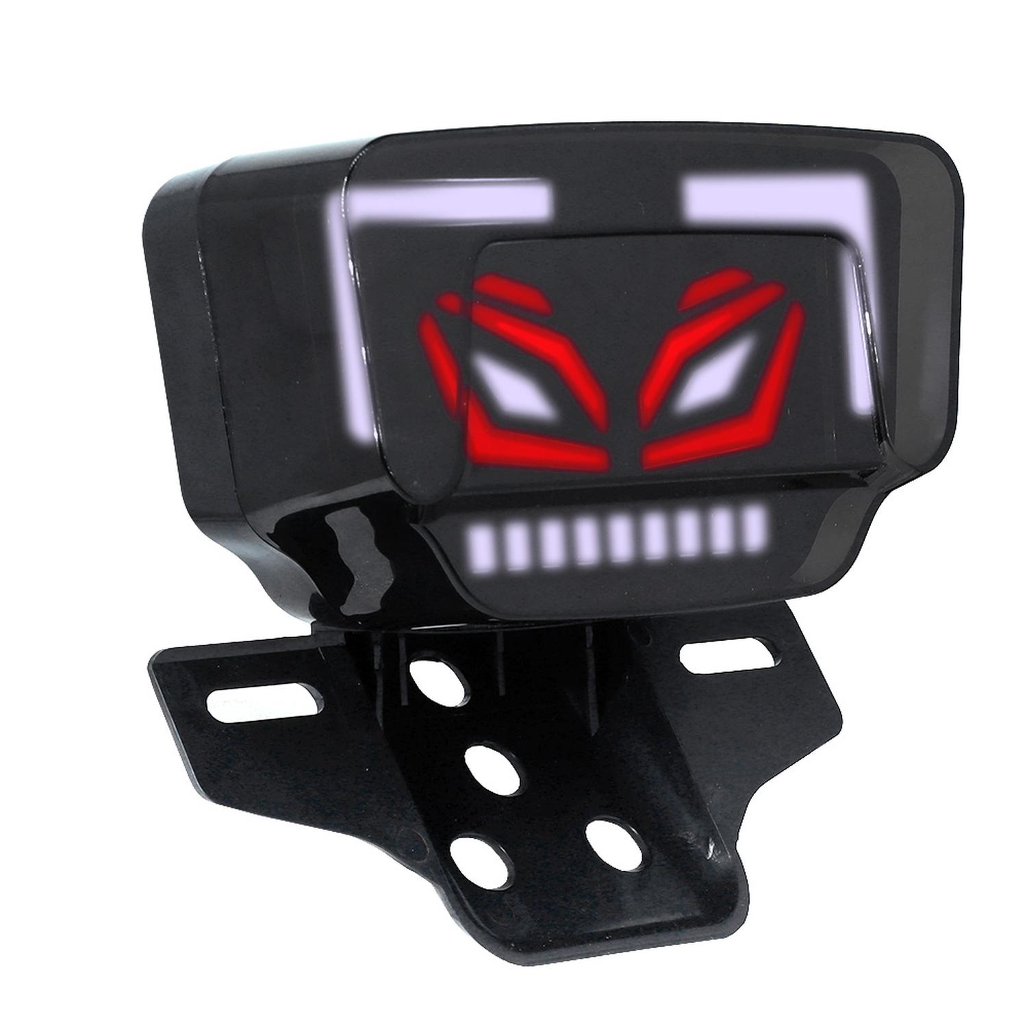 Calavera para moto Rasen Luz De Freno Stop Motocicleta Moto Direccionales