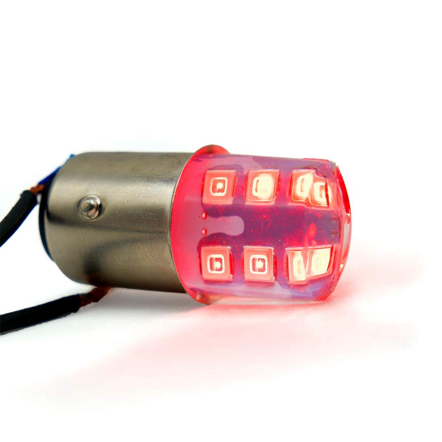 FOCO DE STOP ESTROBO LED SILICON PARA MOTOCICLETA