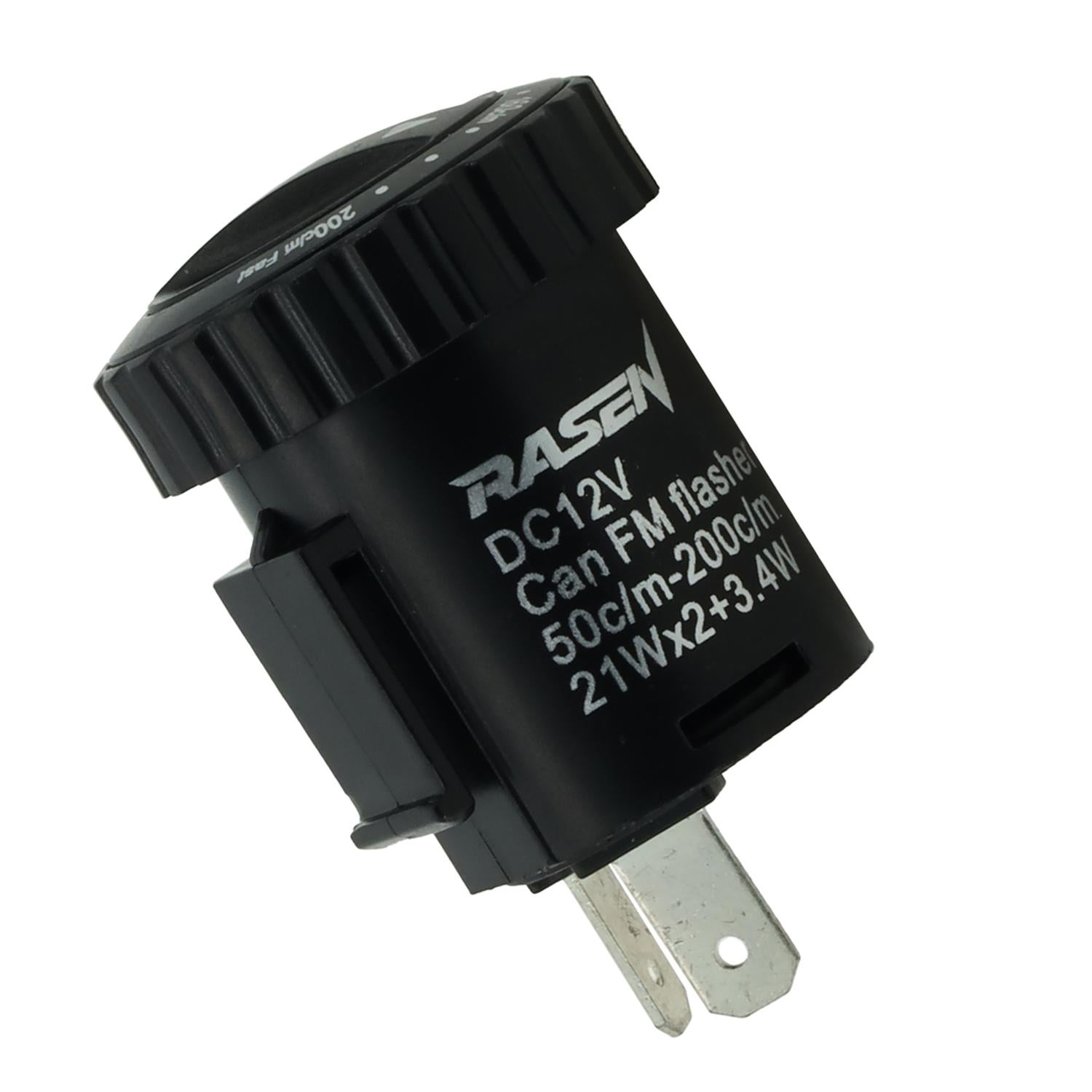 FLASHER O RELAY DE DIRECCIONALES AJUSTABLE DE PERILLA UNIVERSAL