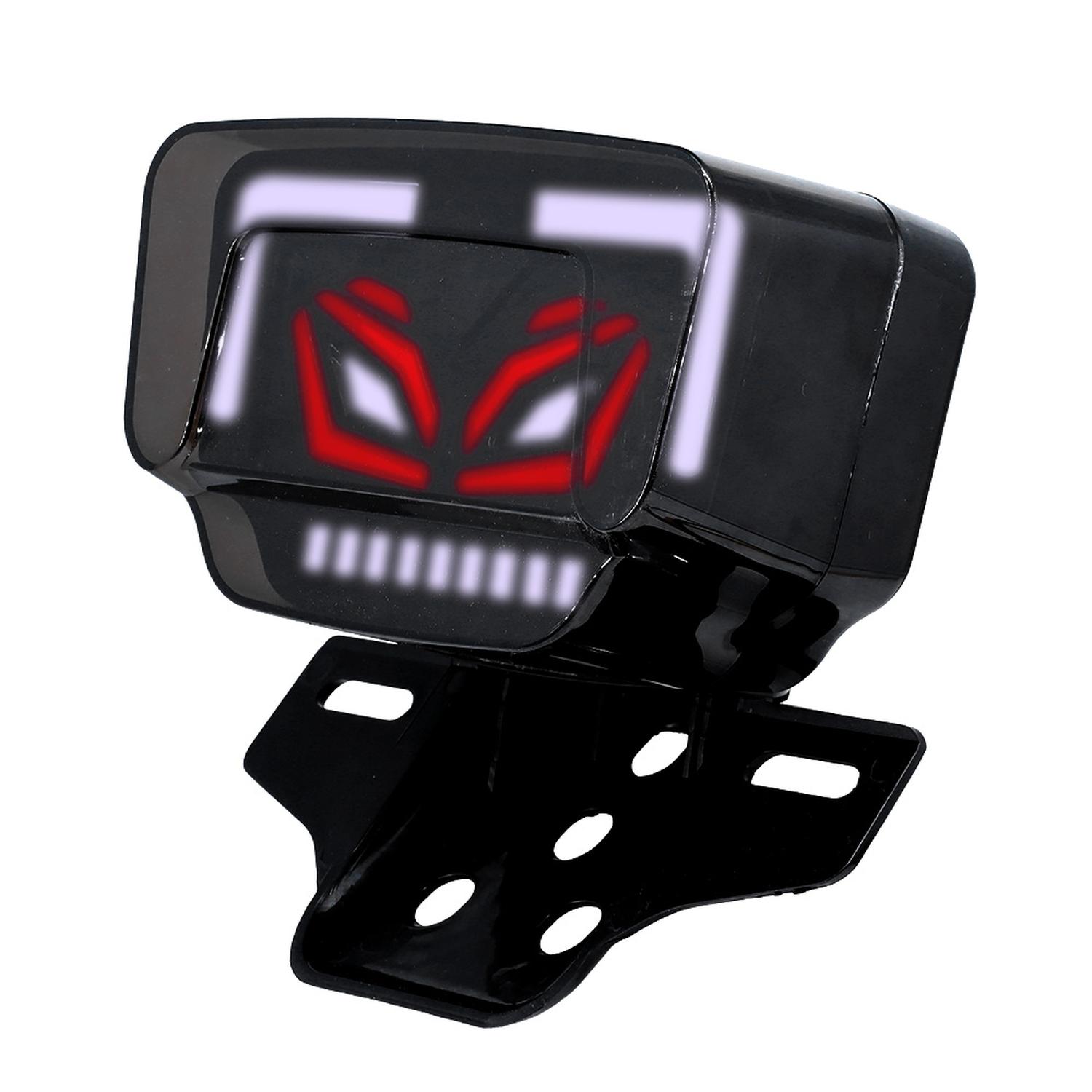 Calavera para moto Rasen Luz De Freno Stop Motocicleta Moto Direccionales