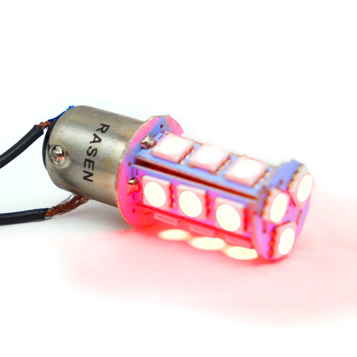 FOCO DE STOP ESTROBO 18 LED PARA MOTOCICLETA