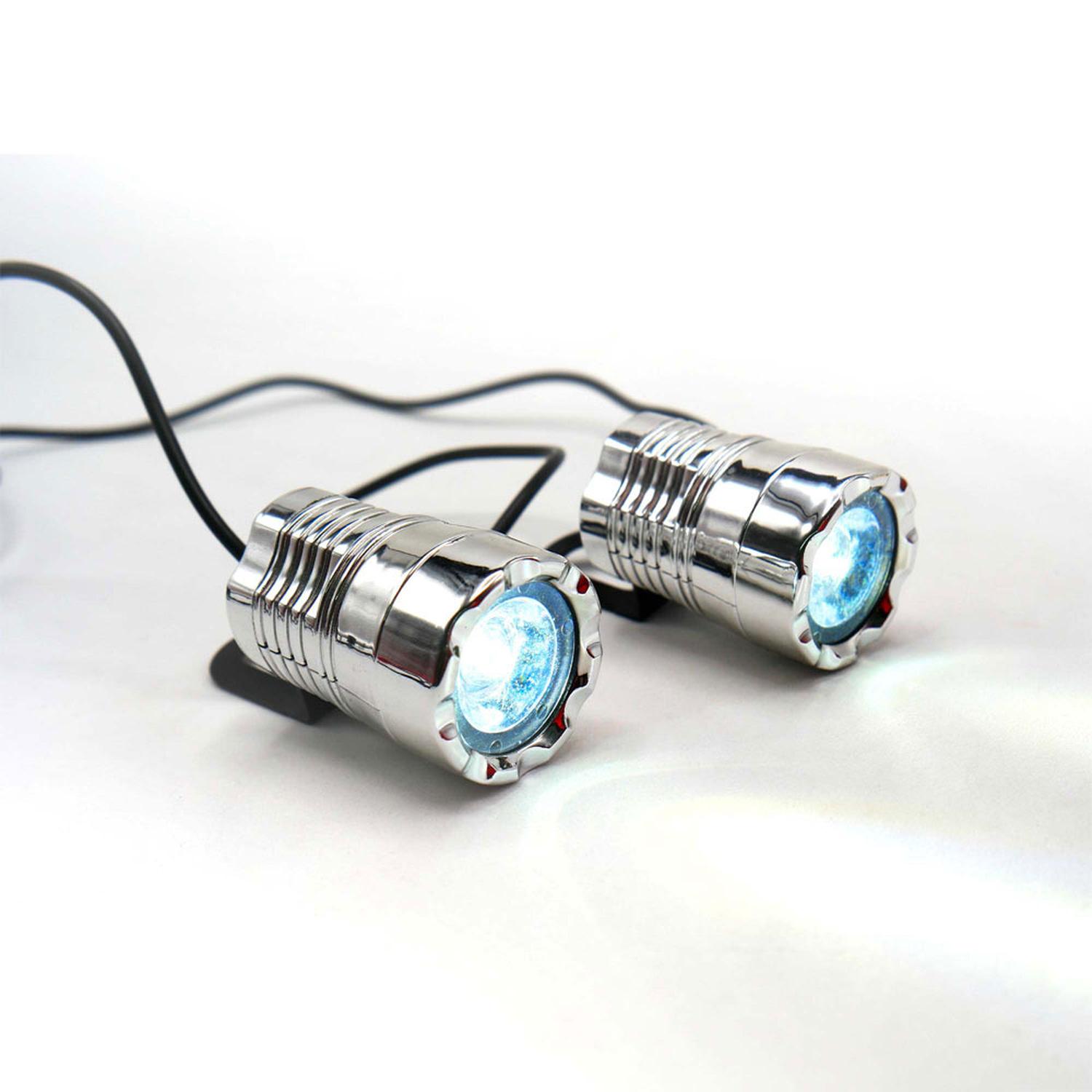 FARO LED AUXILIAR LUZ TRASERO O DELANTERO FIJA 1 LED PARA MOTOCICLETA