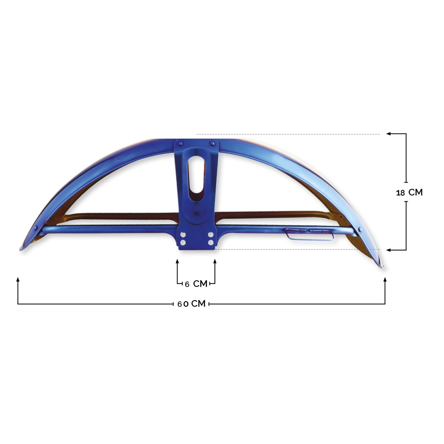 SALPICADERA DELANTERA UNIVERSAL 3 PARA MOTOCICLETA