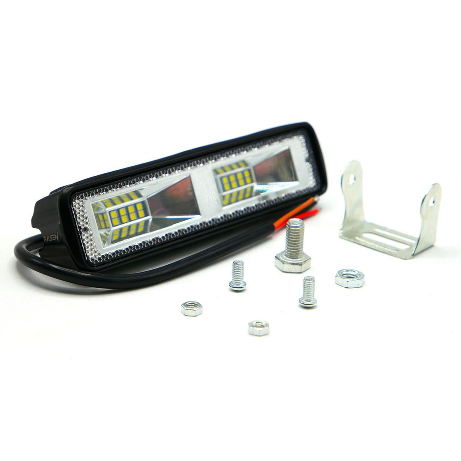 BARRA 16 LED 2 CELDAS LUZ BLANCA FIJA PARA MOTOCICLETA