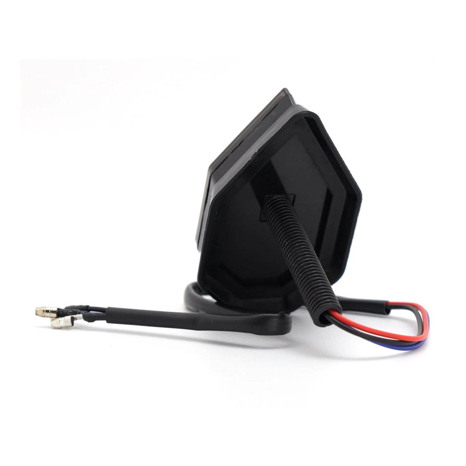 DIRECCIONAL LED SECUENCIAL TIPO DOBLE FLECHA UNIVERSAL PARA MOTOCICLETA